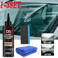 1 Set D1 Glass Polishing Liquid, Auto Glass Scratch Care Polishing Fluid