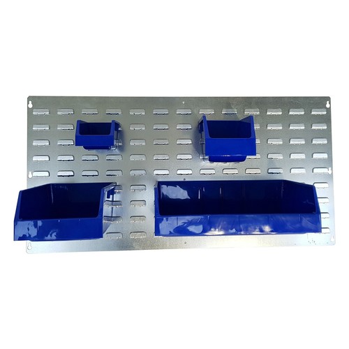 Galvanised steel metal louvre - galvanised,