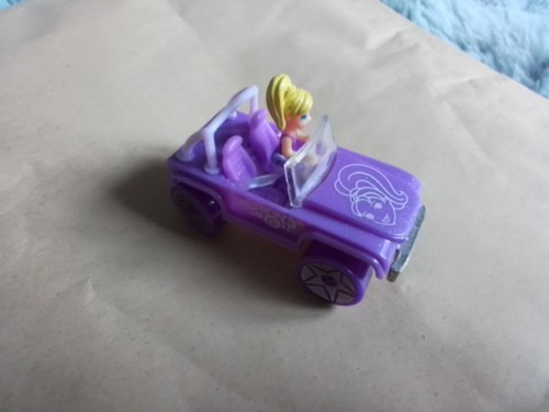 Polly pocket mattel purple - purple, car