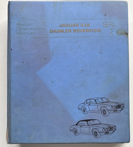 Incomplete jaguar xj6 series - series, 2