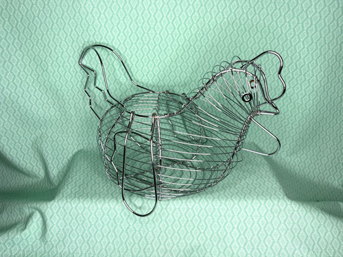 Chicken chrome wire - chrome, hen