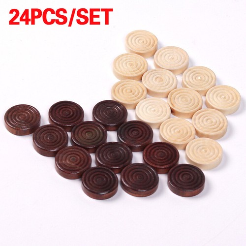 24set draughts checkers - 24set, wooden