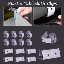 12x Tablecloth Clips Cloth Cover Skirt Holder Clamp Wedding Birthday Party