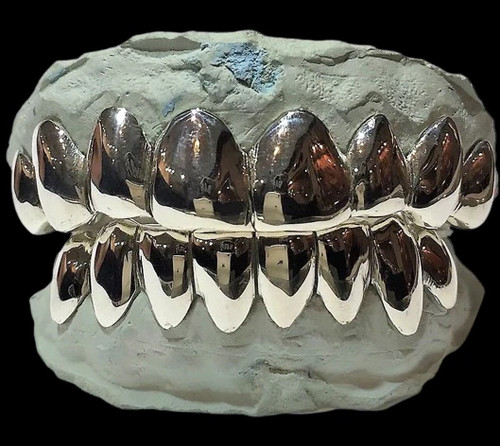 Custom grillz 10k - 10k, white