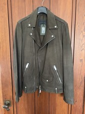 AllSaints Milo Leather Biker
