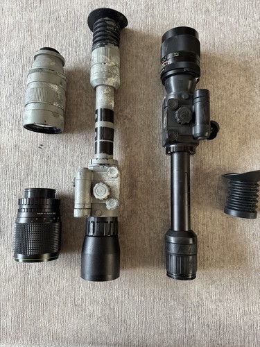 Night vision hunting - , rifle