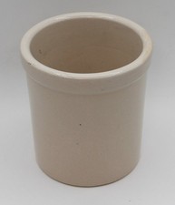 VINTAGE R.R.P. ROSEVILLE CROCK STONEWARE STAMPED  GREAT CONDITION NO LID