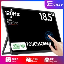 120Hz Touch Portable Monitor, 18.5 Inch Portable Mobile IPS Screen FHD HDR