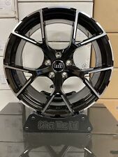 x4 18" RS3 ALLOY WHEELS BLACK