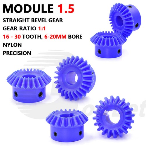 Module straight bevel gear - 1.5,