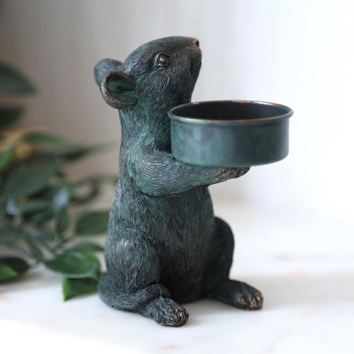 Resin bronze mouse - resin,