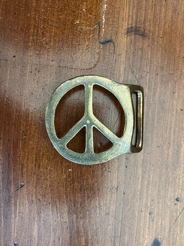 Rare vintage brass peace - brass,