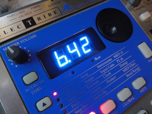 Blue digit led - blue, 3-digit