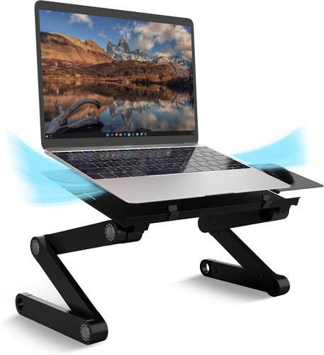 Adjustable folding laptop pad - adjustable,