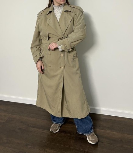 Women american vintage trench - american,