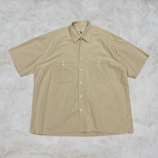 Vintage 90s Camel Trophy Beige Adventure Mens 3XL XXXL Wear Utility Safari Shirt