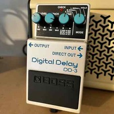 Boss DD-3 Digital Delay Guitar Pedal 2000s - White
