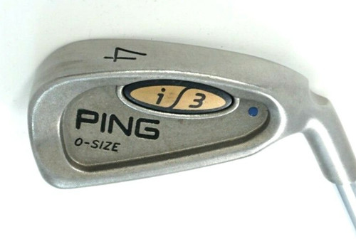 Ping size blue dot - blue, iron