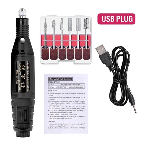Electric nail file for thick - nail,