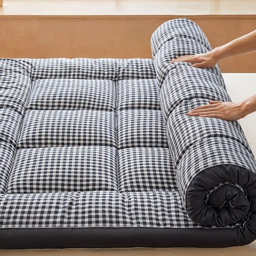 Thick brushed quilted mattress - thick,