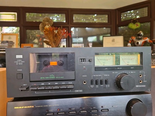 Sansui 100 stereo - d-100, cassette