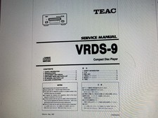 Teac Vrds-9 Service Manual