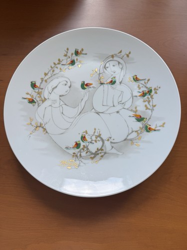 Vintage white bjørn - bjørn, wiinblad
