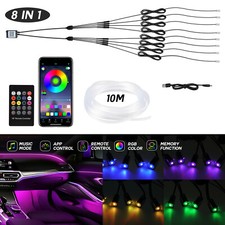 10M LED car interior lighting ambient lighting RGB APP USB for Mercedes