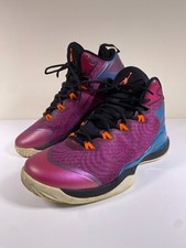 Nike Air Jordan Super Fly 3 - Fusion Pink/Black/Blue - Size UK 8.5 EUR43  - VGC