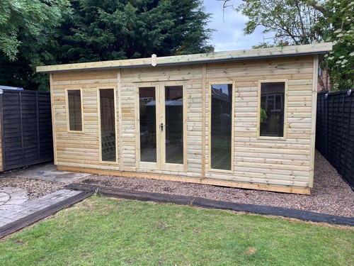 Summerhouse garden room shed - summerhouse,
