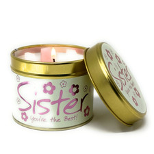 Lily-Flame Scented Candle Tin