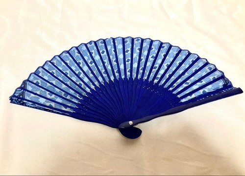Wooden japanese fan - japanese, fan,