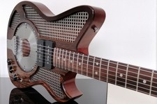 Junksville Bespoke Saw Blade Resonator Relic Custom Electric Guitar