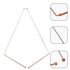  2pcs Dowsing Rods Spiritual Divining Sticks Water Divining Witching Rods Brass