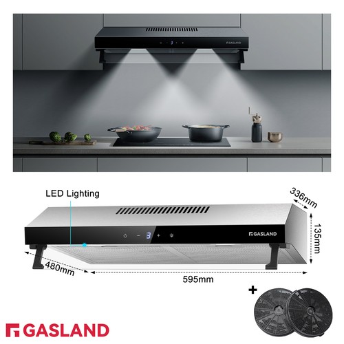 Gasland visor cooker hood - visor,