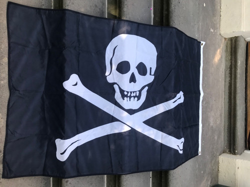 Large vintage flag - large, jolly
