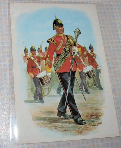 Postcard british military - british,