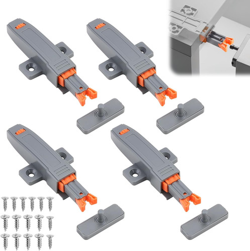 Push open door catches 4 - open,