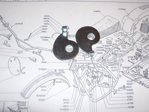 Ossa snail chain adjusters - ossa,