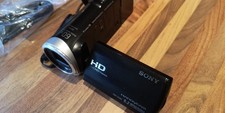 Sony Handycam HDR-CX450 High-Definition HD Camcorder. High Capacity Battery.