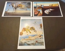 3x Good Quality Salvador Dali