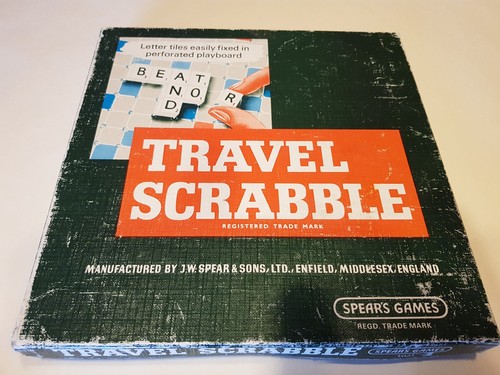 Travel scrabble spears - travel, by