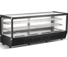 counter top cake display fridge