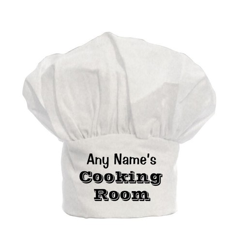 Personalised chefs chef hat - chefs, chef's