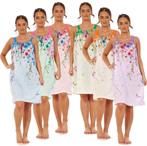 Ladies sleeveless nightdress - ladies,