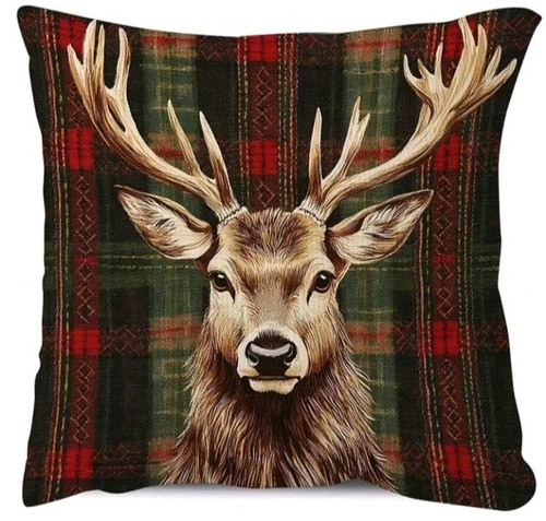 Beautiful deer cushion covers - deer,