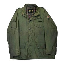 Barbour Checked Wax Jacket -