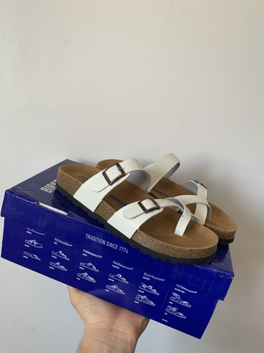 Birkenstock white leather - birkenstock,
