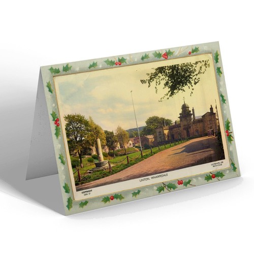 Xmas notelet vintage - notelet,