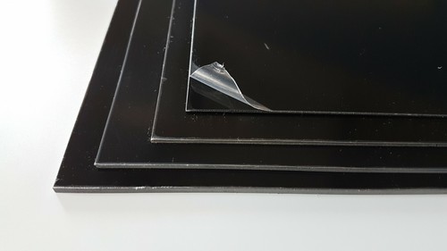 Polystyrene sheet panel black - polystyrene,